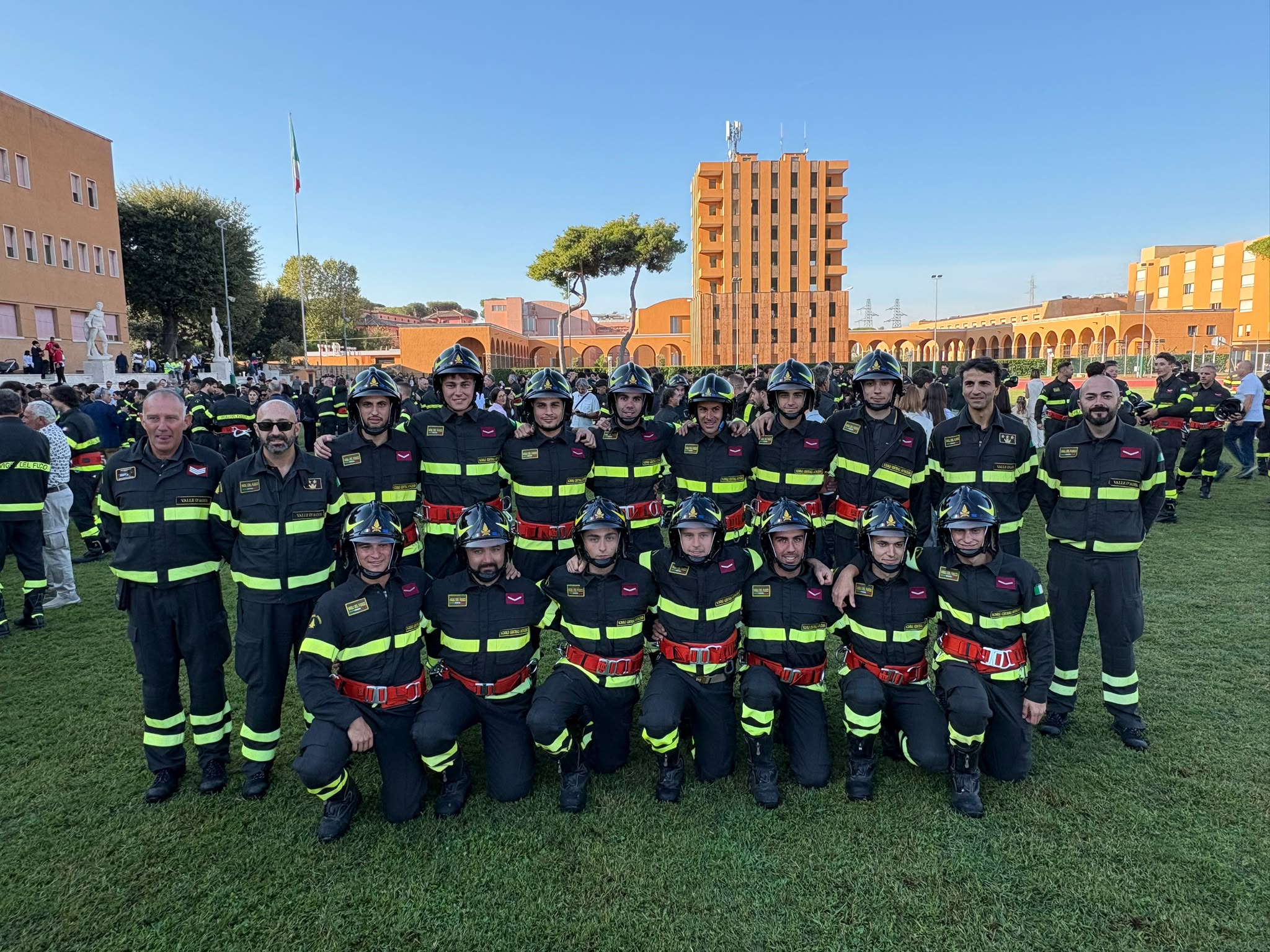 14 nuovi Vigili del Fuoco nei ruoli operativi del Corpo Valdostano