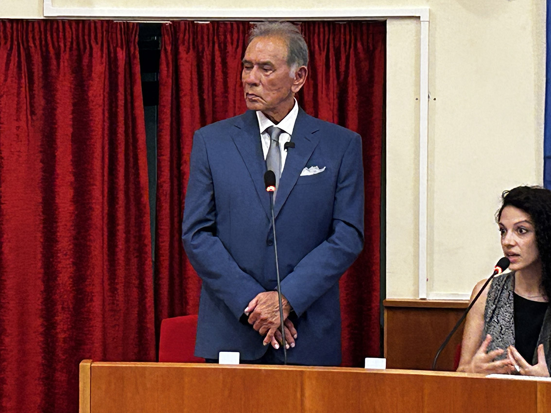Rivoli conferisce la cittadinanza onoraria a Wes Studi