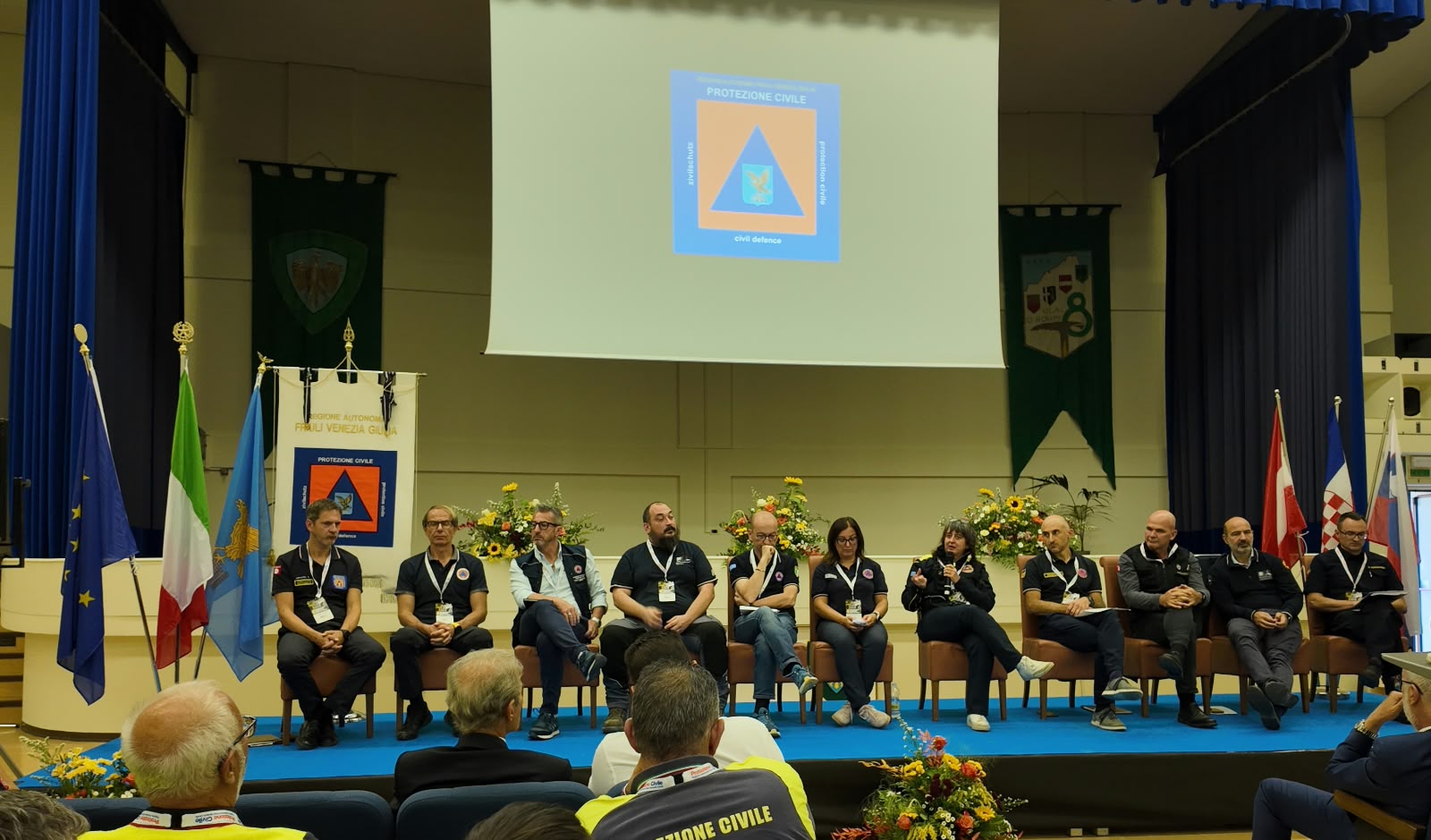 La Protezione civile valdostana al Raduno interregionale del volontariato di Protezione civile del Nord Italia
