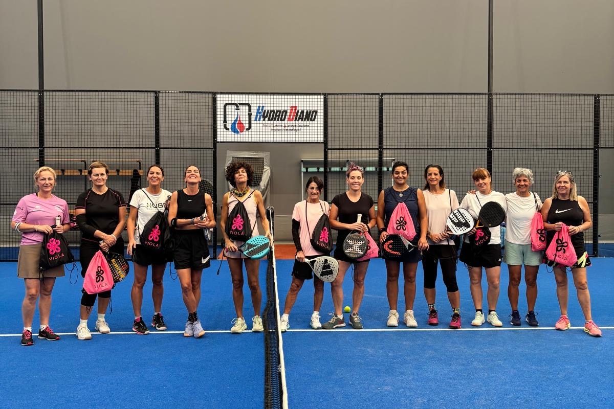 Padel in VIOLA: vince il gioco più importante, la prevenzione