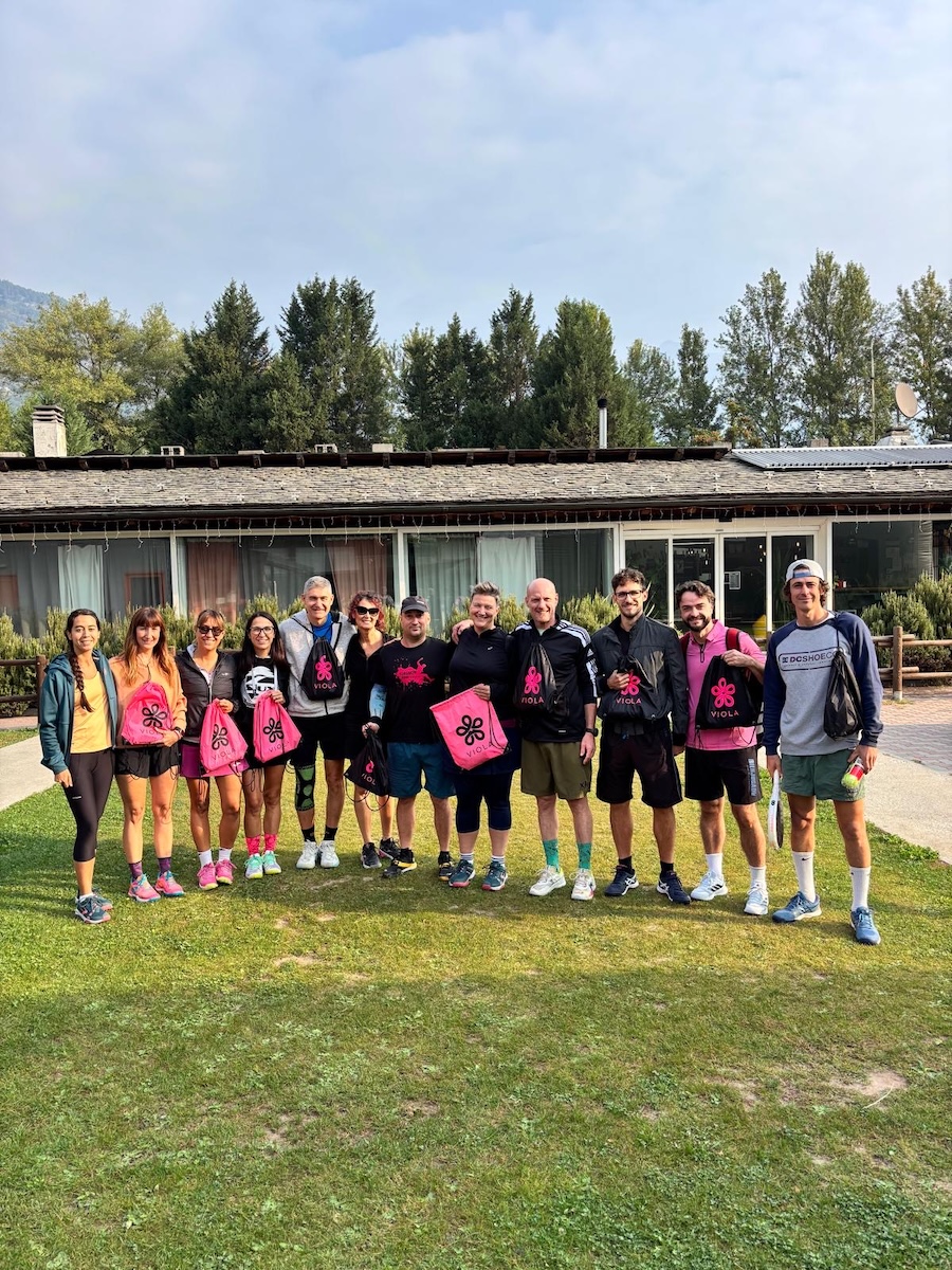 Padel in VIOLA: vince il gioco più importante, la prevenzione