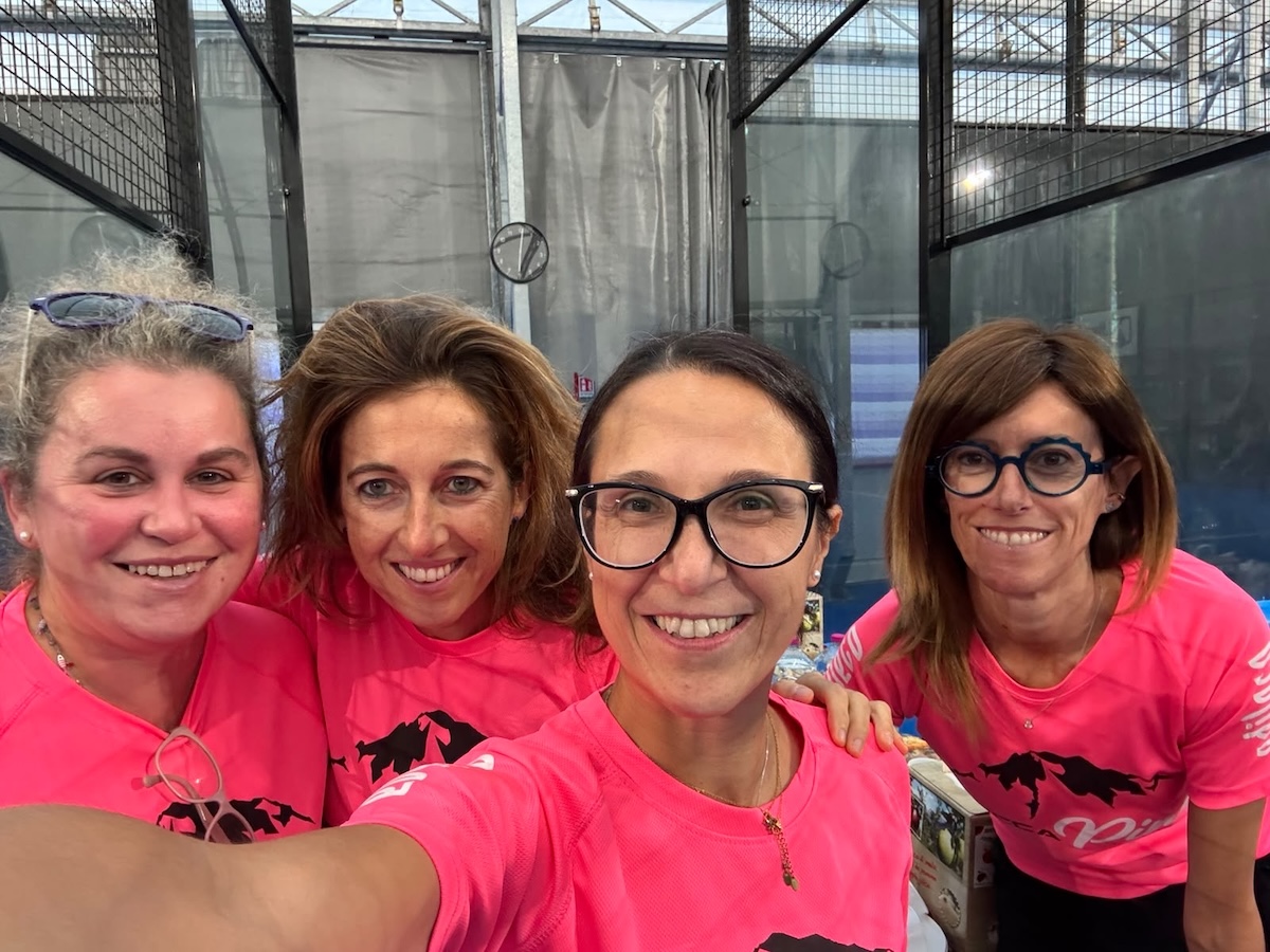 Padel in VIOLA: vince il gioco più importante, la prevenzione