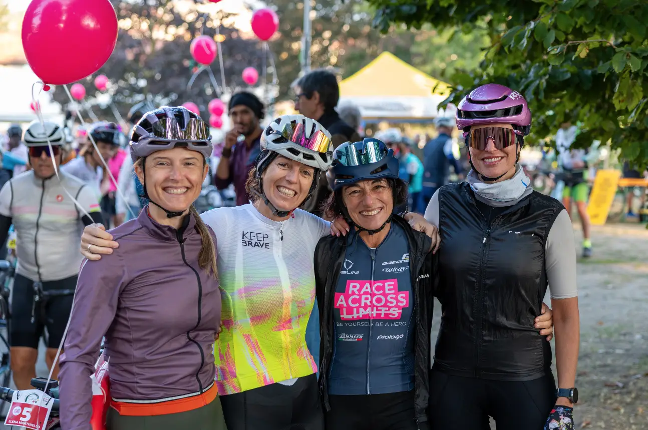 La 100×100 donne porta più di 250 cicliste sulle strade del Canavese