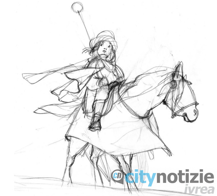 Mostra “La Prima Arancia”, illustrazioni e bozzetti inediti di Rebecca Dautremer dedicati allo Storico Carnevale di Ivrea