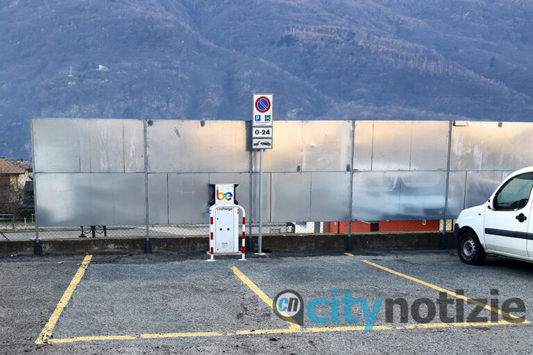 Installata una stazione di ricarica BeCharge al piazzale Piantagrant